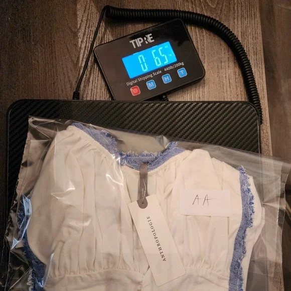 Anthropologie Sleeveless Ruched Ruffled Tee M‎ Coquette Western Coastal Cowgirl - Picture 14 of 14